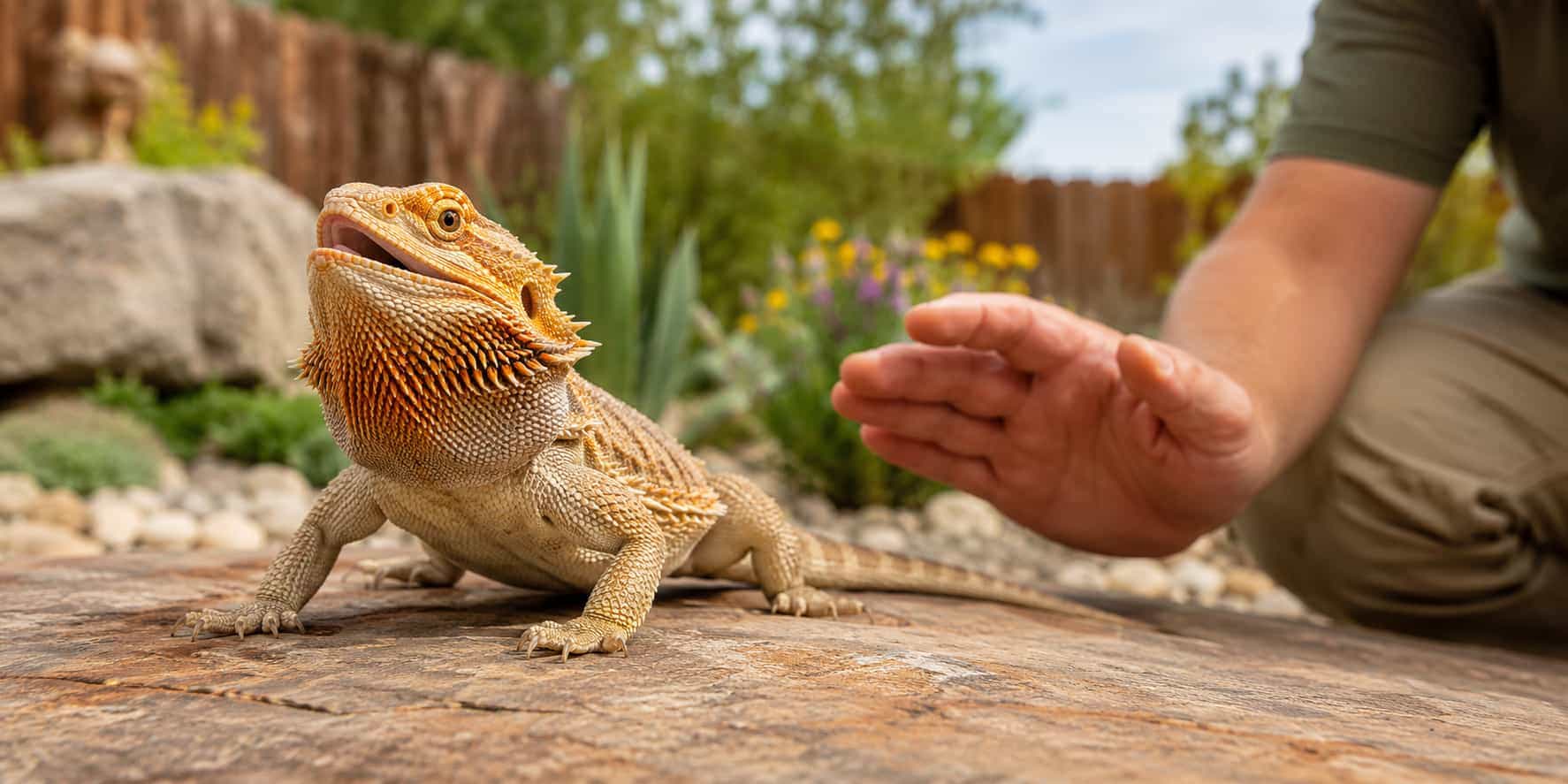 Bearded Dragon Outdoor Rage [Calm Him Fast]