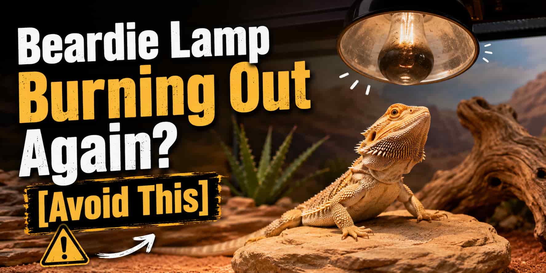 Beardie Lamp Burning Out Again [Avoid This]