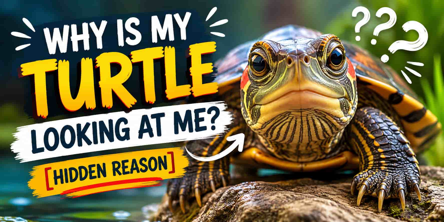 Why Is My Turtle Looking at Me? [Hidden Reason]