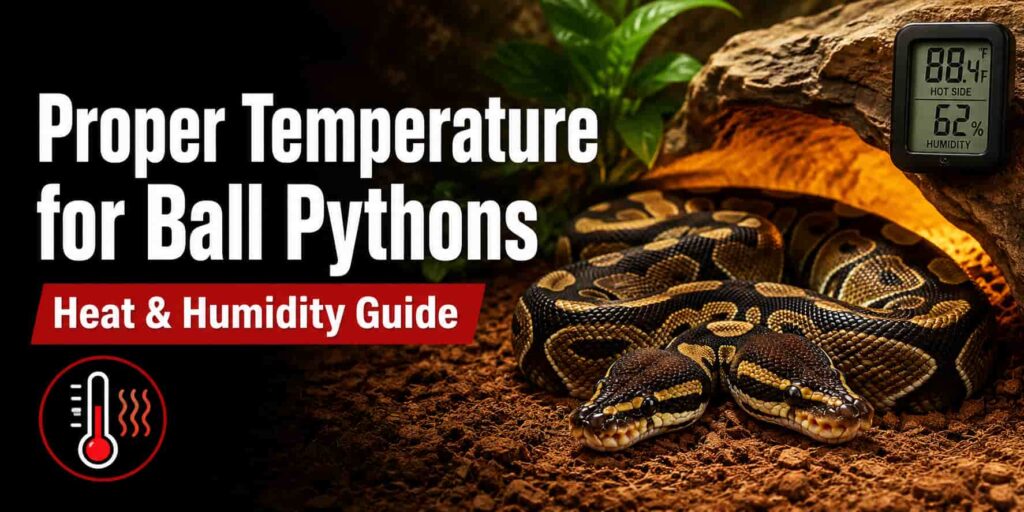 Proper Temperature for Ball Pythons