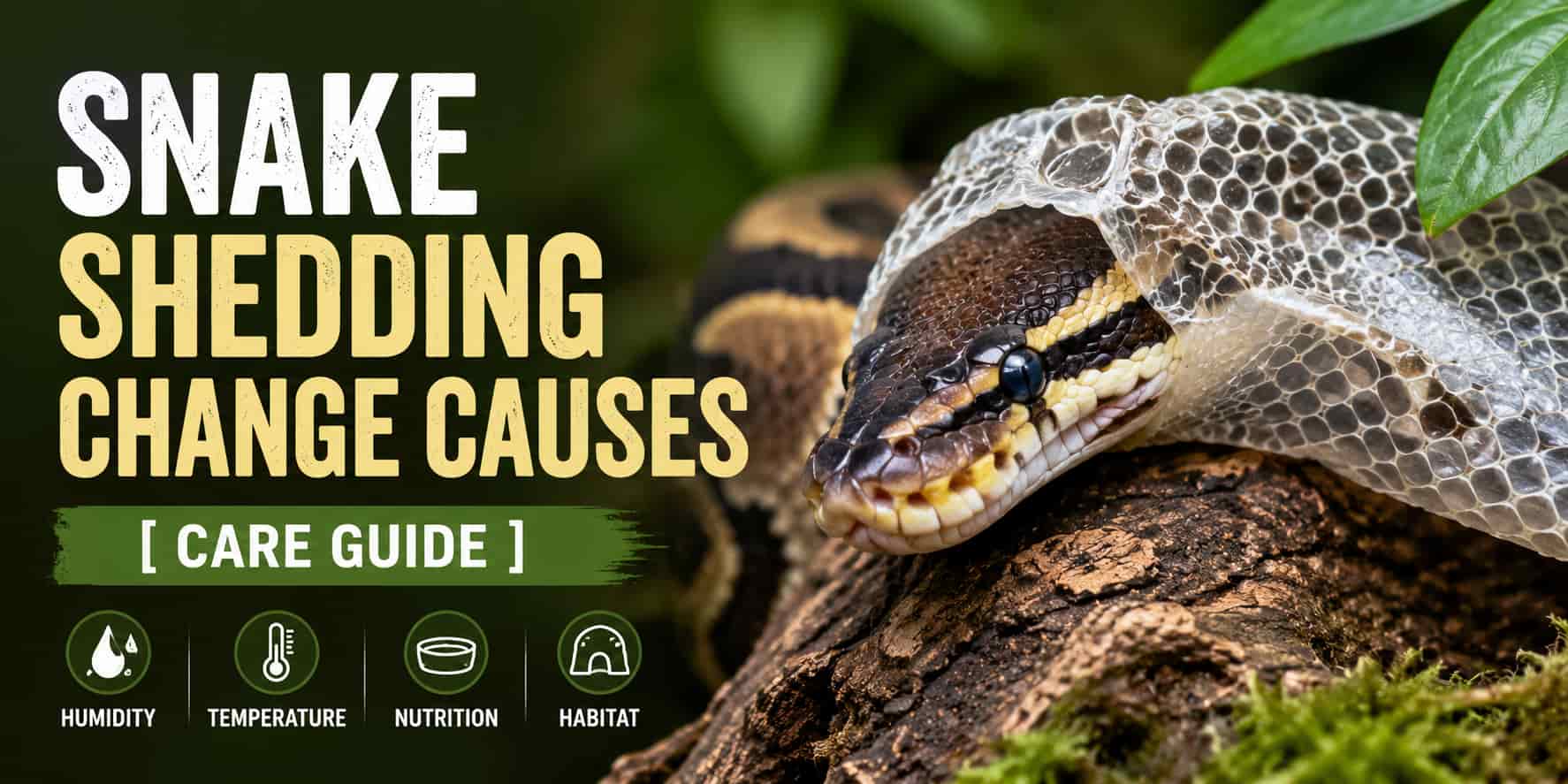 Snake Shedding Change Causes [Care Guide]
