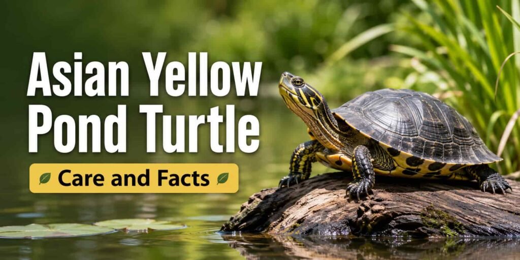 Asian Yellow Pond Turtle Care and Facts
