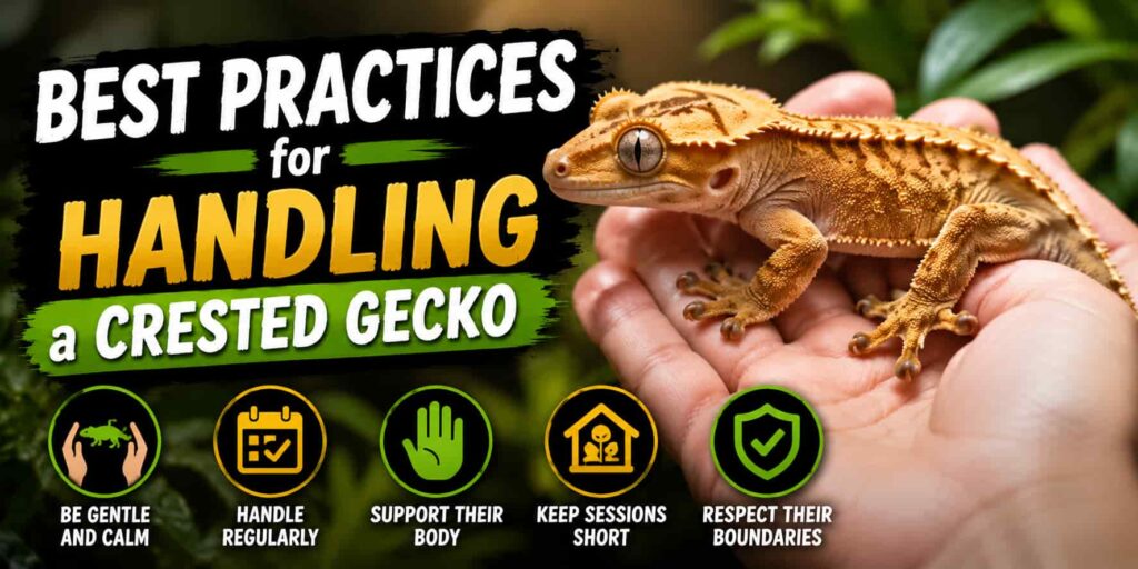 Best Practices for Handling a Crested Gecko