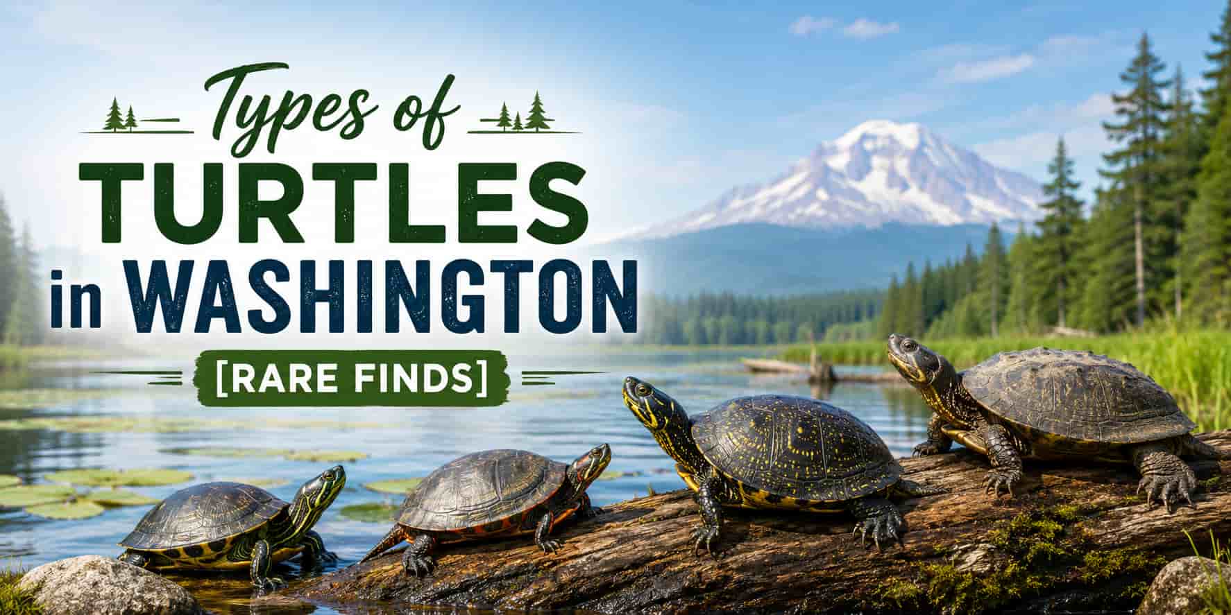 Types of Turtles in Washington [Rare Finds]
