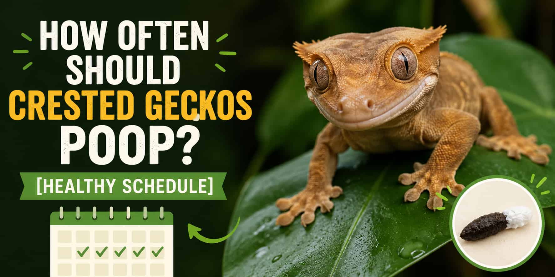 How Often Should Crested Geckos Poop? [Healthy Schedule]