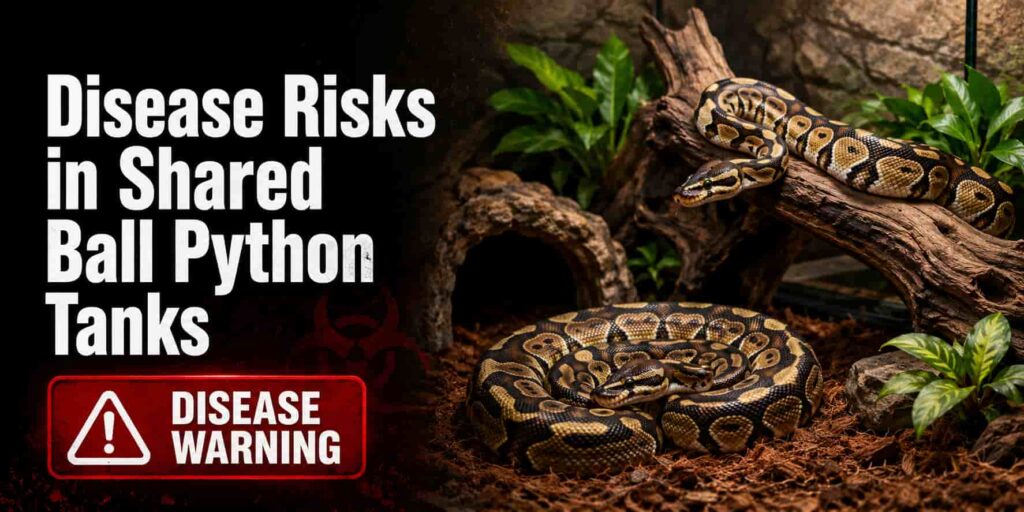 Disease Risks in Shared Ball Python Tanks