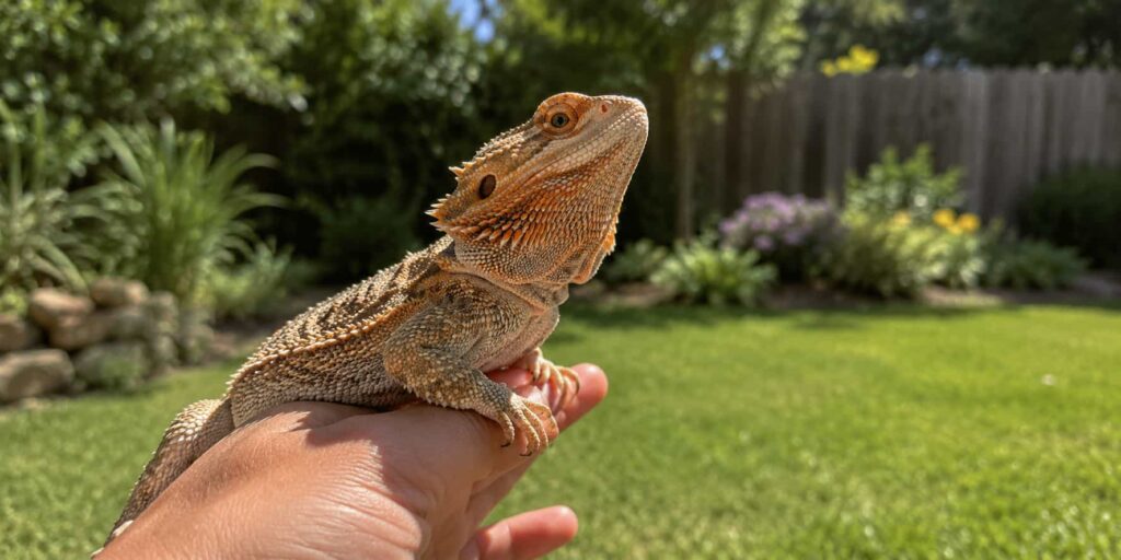 Helping Your Bearded Dragon Enjoy Outdoor Time
