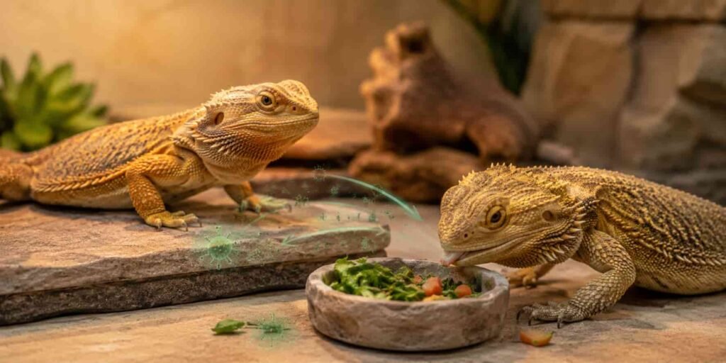 How Atadenovirus Spreads in Bearded Dragons