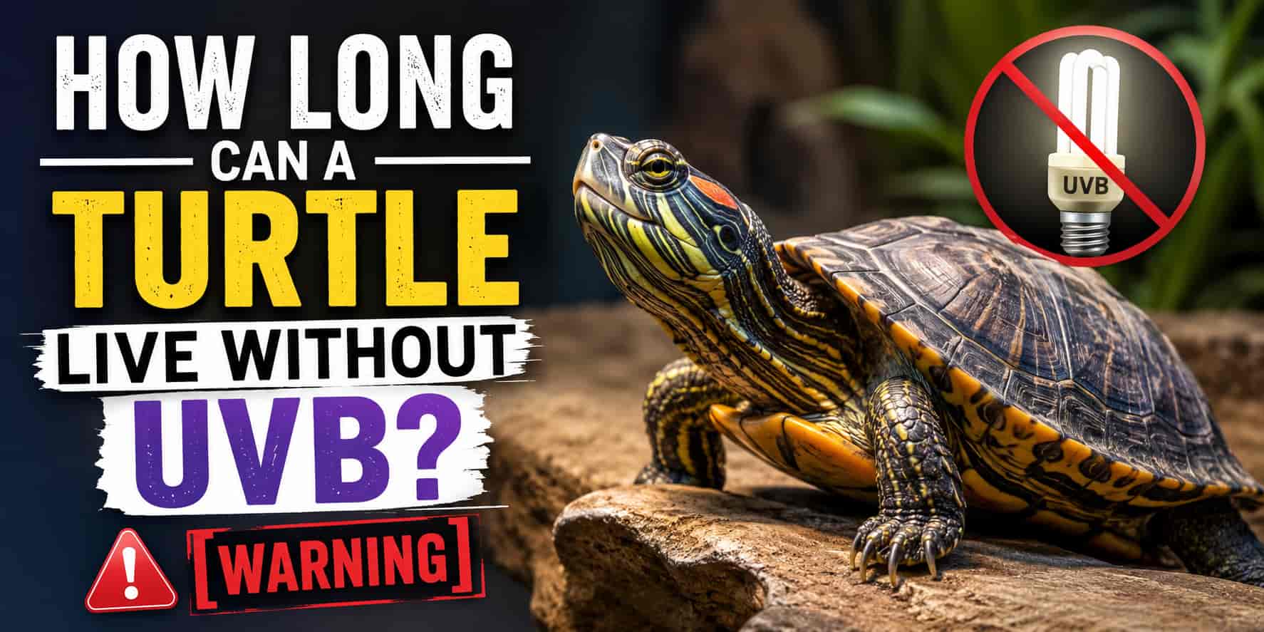How Long Can a Turtle Live Without UVB [Warning]