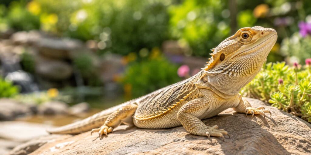 How to Know Your Bearded Dragon Feels Calm Outside