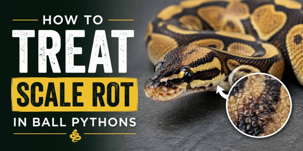 How to Treat Scale Rot in Ball Pythons
