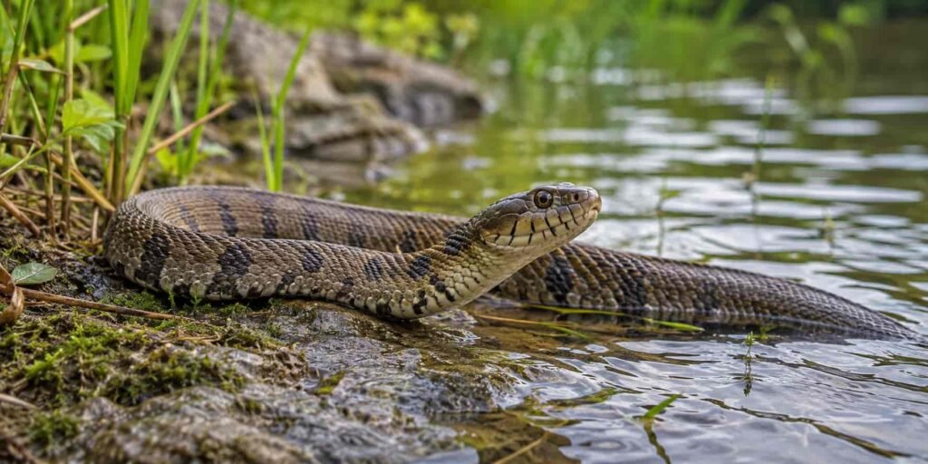 Northern Water Snake Identification and Habitat