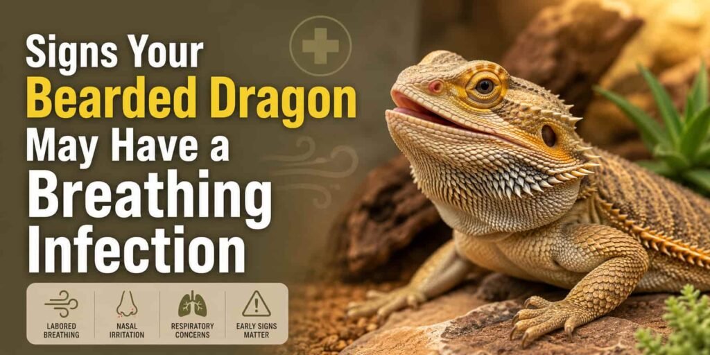 Signs Your Bearded Dragon May Have a Breathing Infection