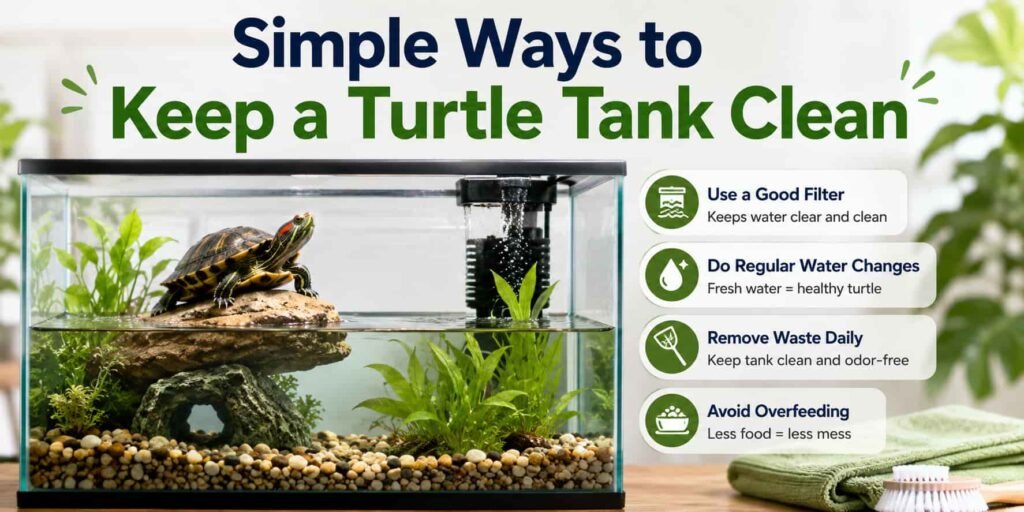 Simple Ways to Keep a Turtle Tank Clean