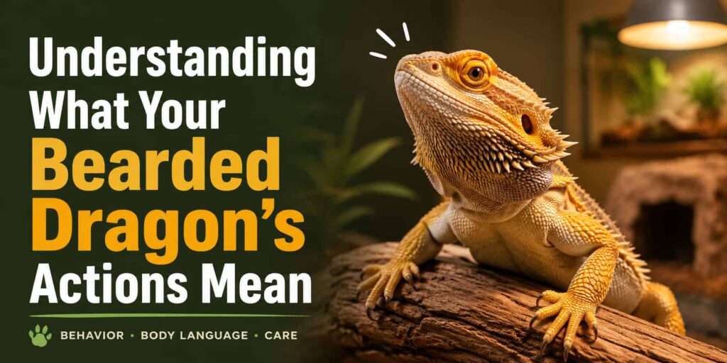 Understanding What Your Bearded Dragon’s Actions Mean
