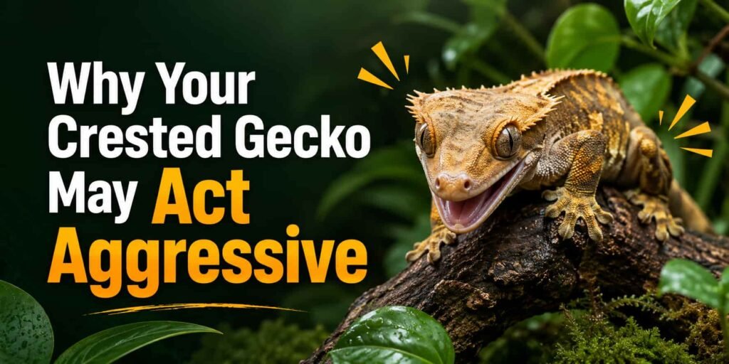 Why Your Crested Gecko May Act Aggressive